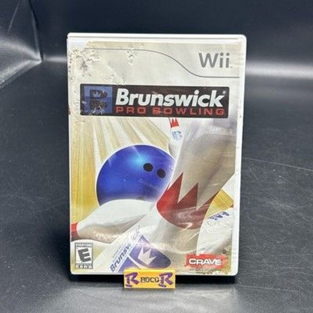 Brunswick Pro Bowling Wii (Nintendo Wii, 2007) Complete CIB